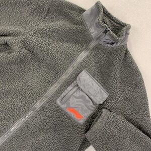 Formula 1 Jacket Men SM Black F1 Racing Sherpa Fleece Full Zip Chest Pocket H&M